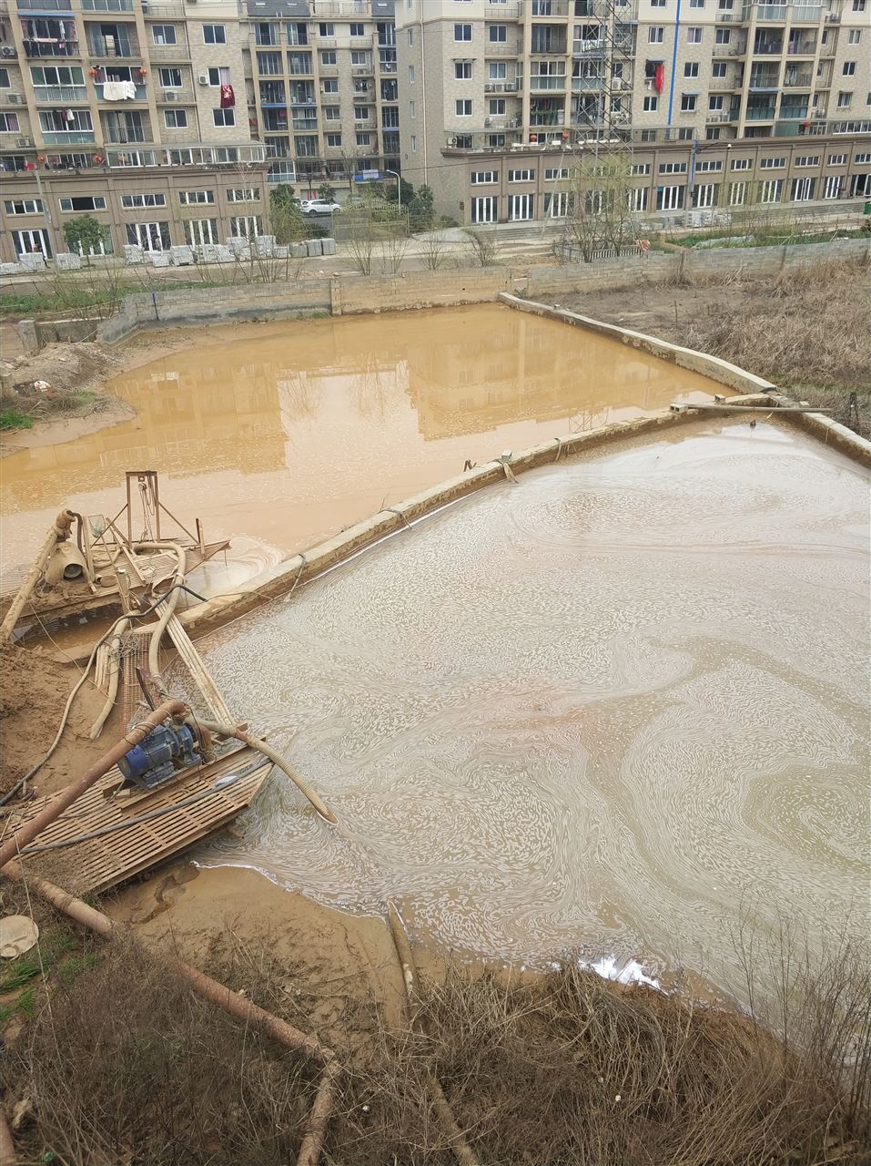 梧州沉淀池淤泥清理-厂区废水池淤泥清淤